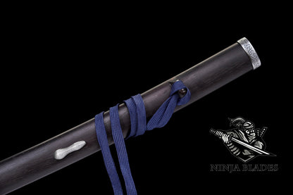 IRL Hand-forged Sekiro Carbon Steel Kusabimaru Katana