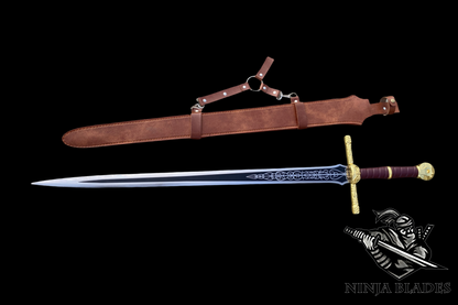 Soul Game Lordsworn's Straight Sword Steel Replica