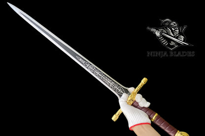 Soul Game Lordsworn's Straight Sword Steel Replica