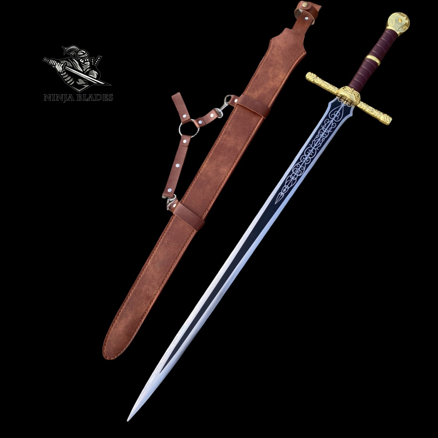 Soul Game Lordsworn's Straight Sword Steel Replica