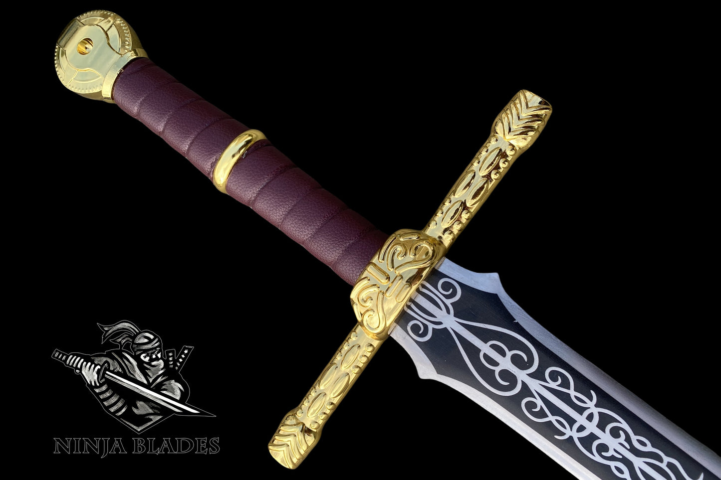 Soul Game Lordsworn's Straight Sword Steel Replica