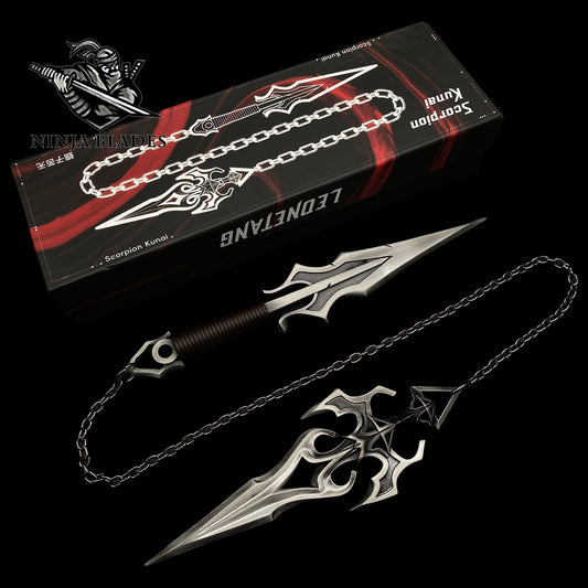 MK Scorpion Kunai Alloy Replica (Cosplay & Display Only)