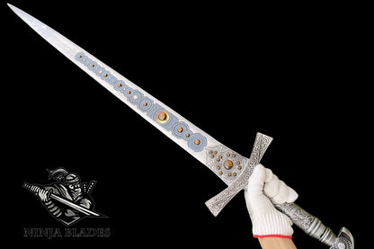 Soul Game Miquellan Knight's Sword Life-Size Steel Replica