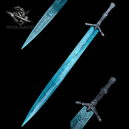 Soul Game Holy Moonlight Greatsword Steel Replica