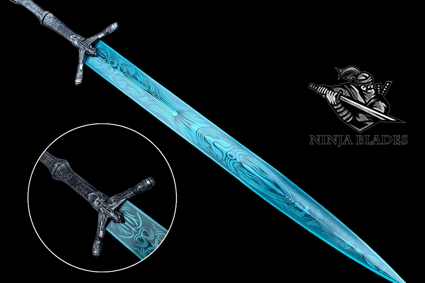 Soul Game Holy Moonlight Greatsword Steel Replica