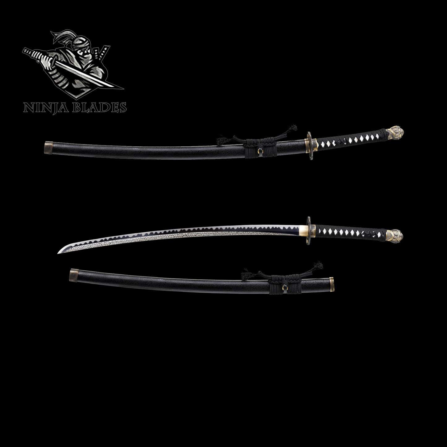High-End Classical Soul Game Moonveil Katana Manganese Steel Version