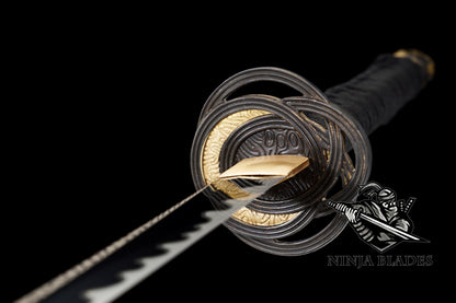 High-End Classical Soul Game Moonveil Katana Manganese Steel Version