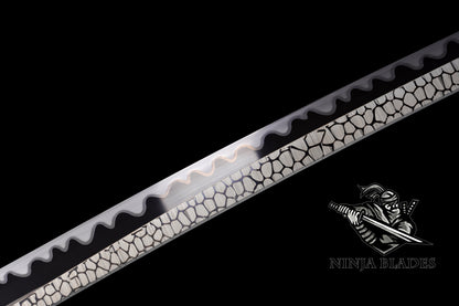 High-End Classical Soul Game Moonveil Katana Manganese Steel Version