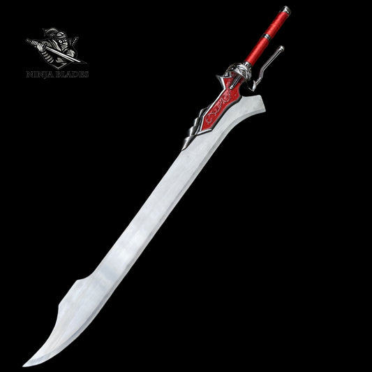 DMC4 Nero Red Queen Sword Life-Size Steel Replica