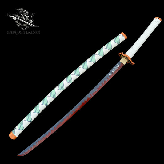Kyojuro Rengoku Nichirin Katana Replica – Customizable Edge