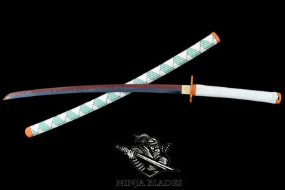 Kyojuro Rengoku Nichirin Katana Replica – Customizable Edge