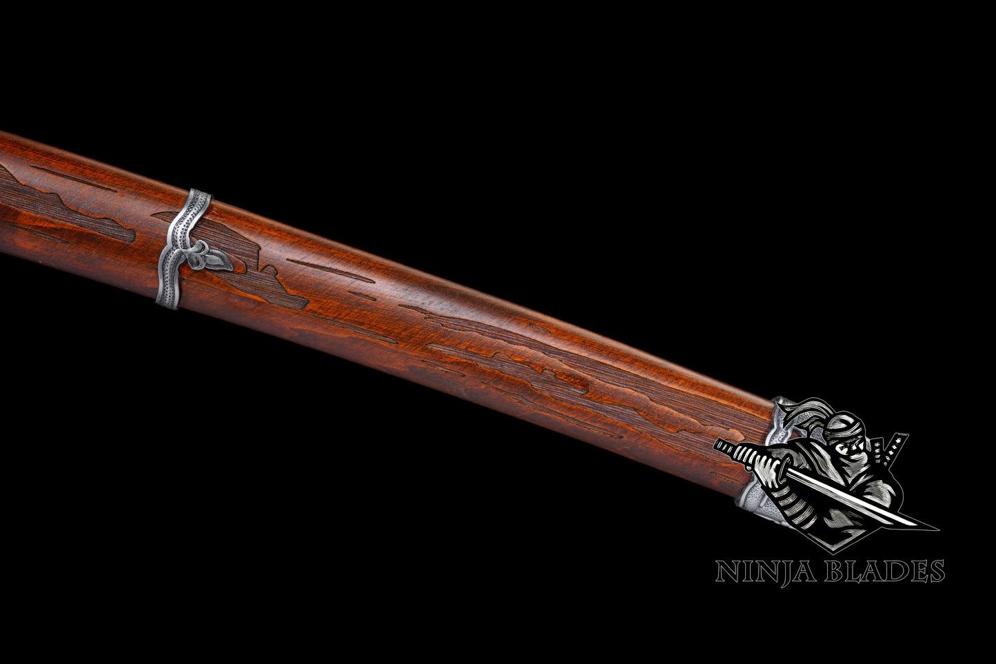 Damascus Steel Sekiro Red Mortal Blade Gracious Gift of Tears Katana IRL