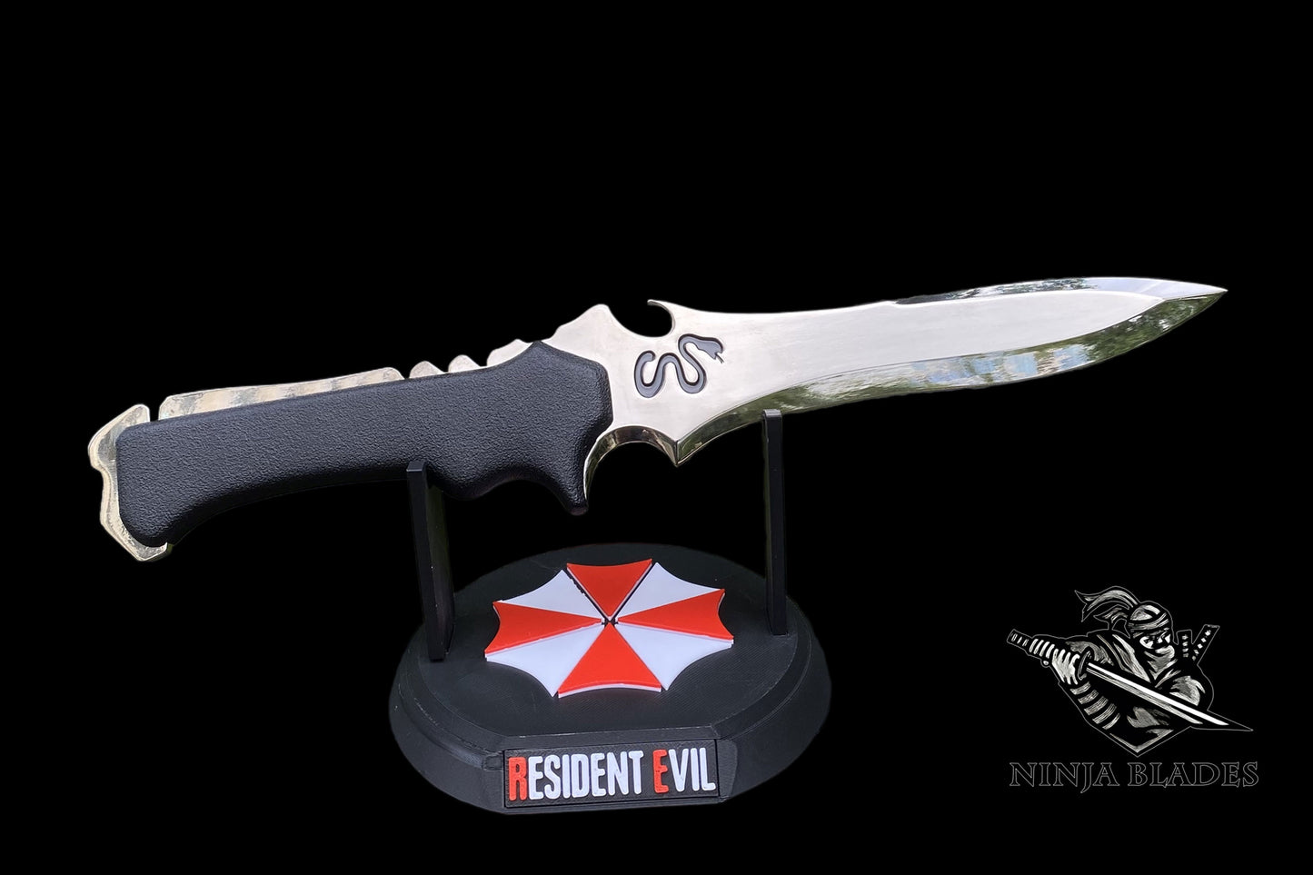 Re4 Jack Krauser Knife Metal Replica - Blunt Blade Prop