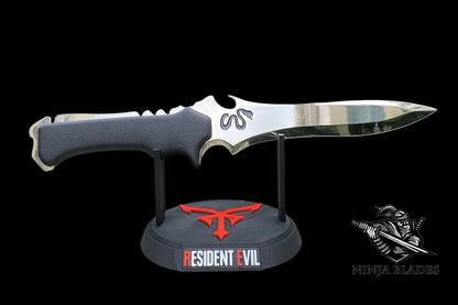 Re4 Jack Krauser Knife Metal Replica - Blunt Blade Prop