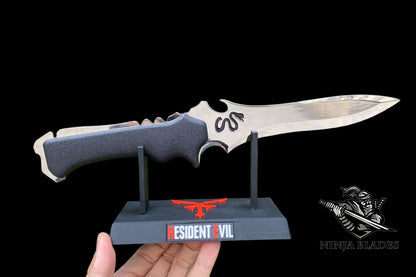 Re4 Jack Krauser Knife Metal Replica - Blunt Blade Prop