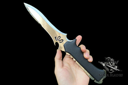 Re4 Jack Krauser Knife Metal Replica - Blunt Blade Prop