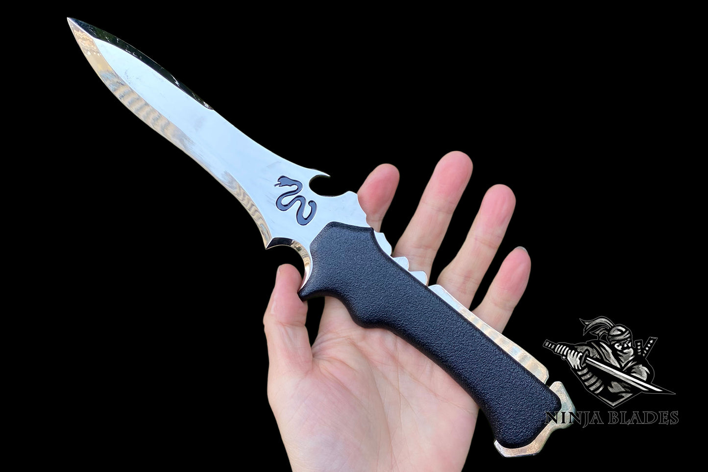 Re4 Jack Krauser Knife Metal Replica - Blunt Blade Prop