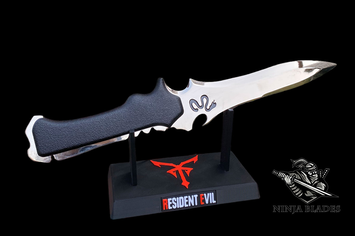 Re4 Jack Krauser Knife Metal Replica - Blunt Blade Prop