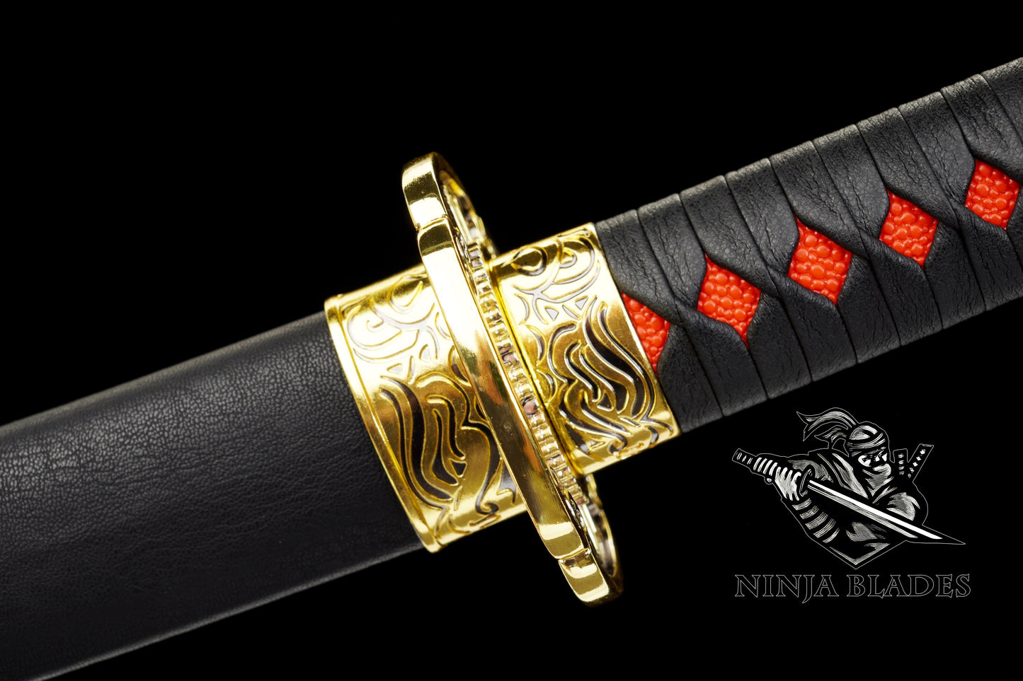 IRL Hand-forged Classical Rivers of Blood Katana With Heat-Treated Blade