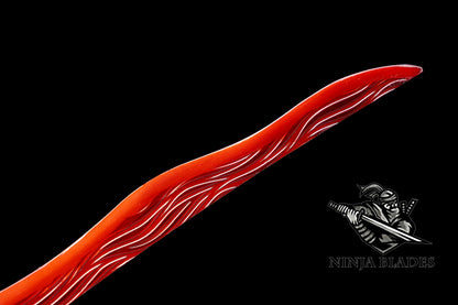 IRL Hand-forged Classical Rivers of Blood Katana With Heat-Treated Blade