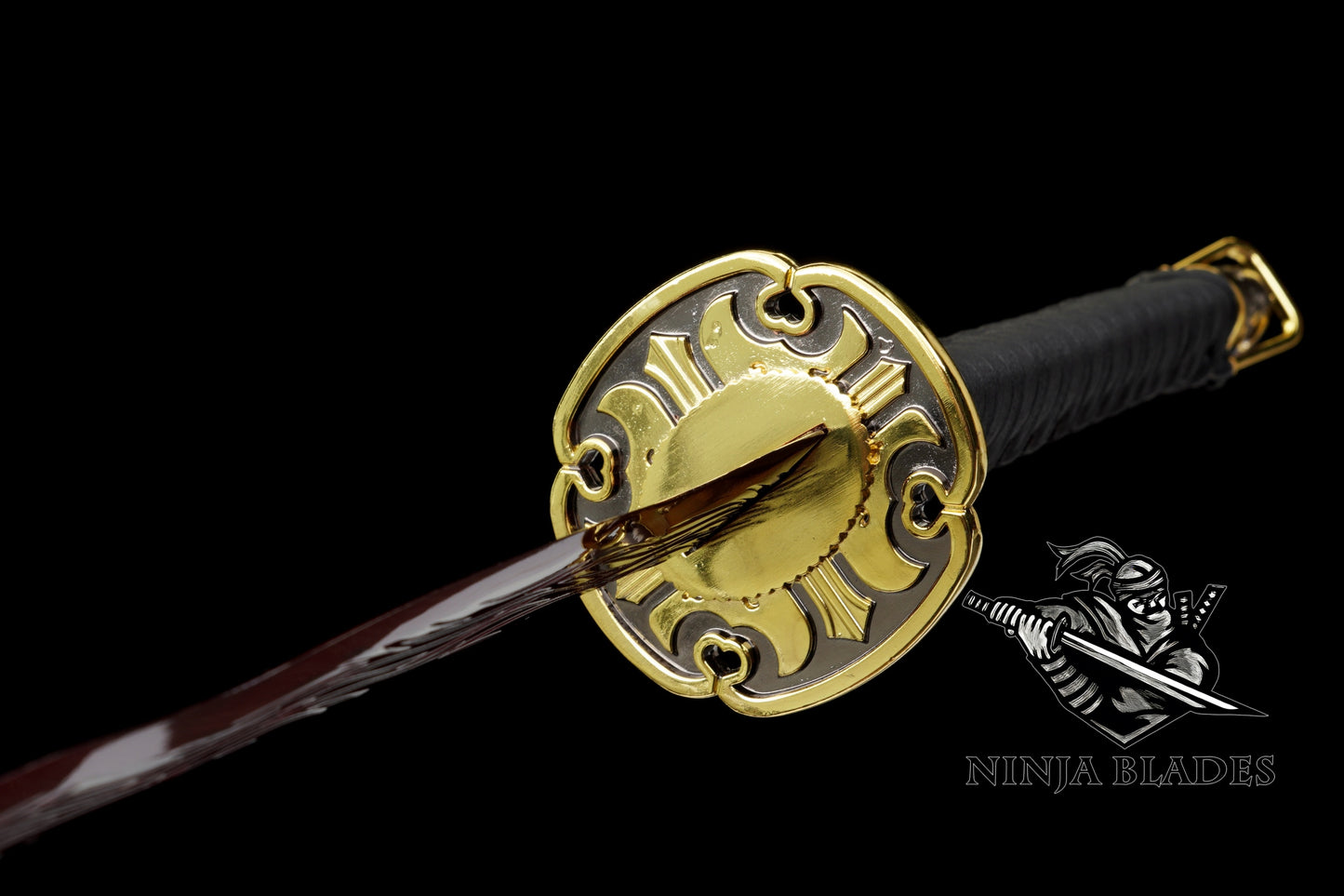 IRL Hand-forged Classical Rivers of Blood Katana With Heat-Treated Blade