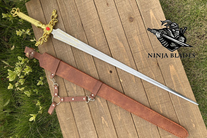 Soul Game Rogier's Rapier Sword Life-Size Steel Replica
