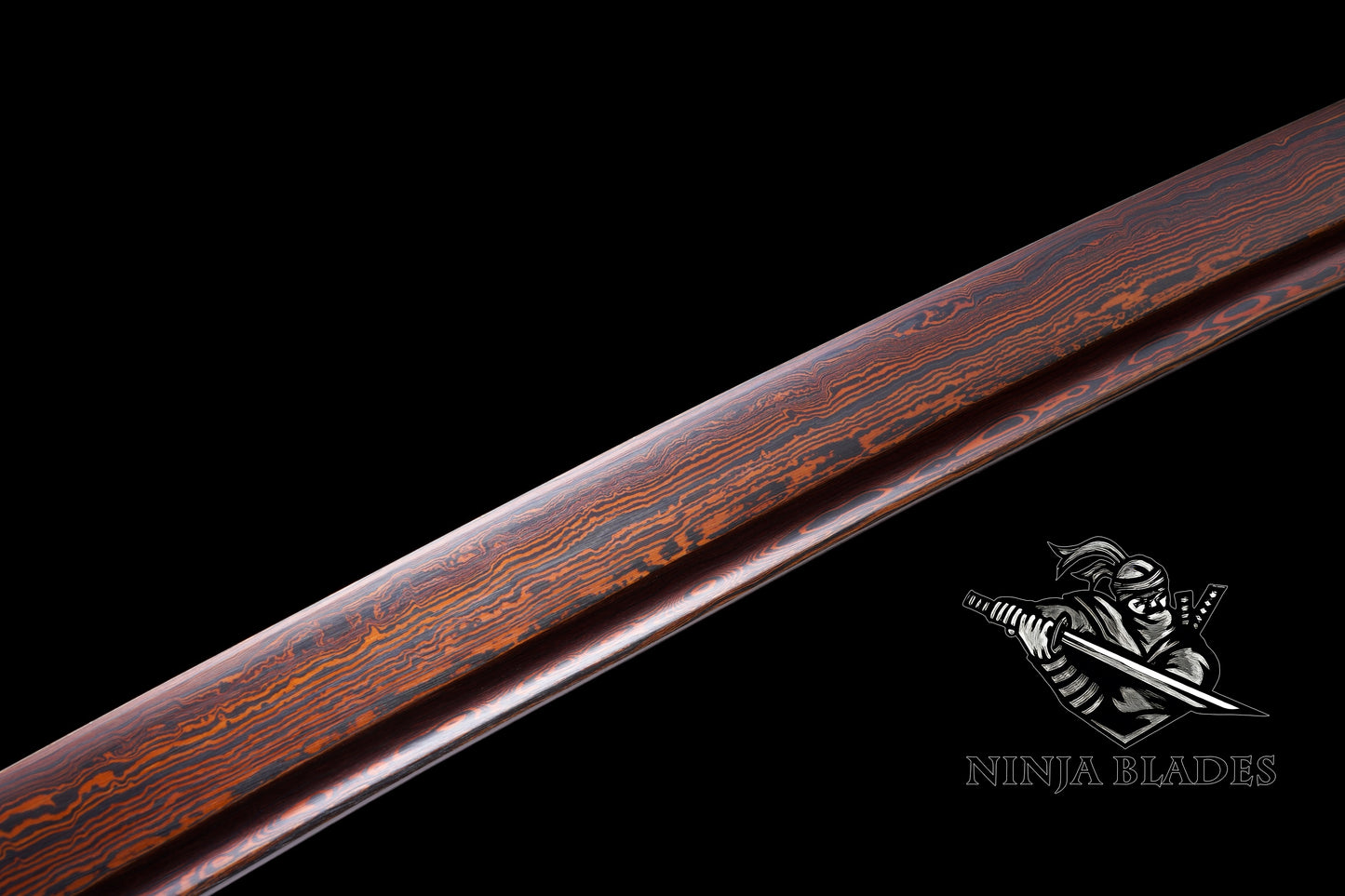 Red Damascus Steel Sam's HF Blade Murasama For Collection
