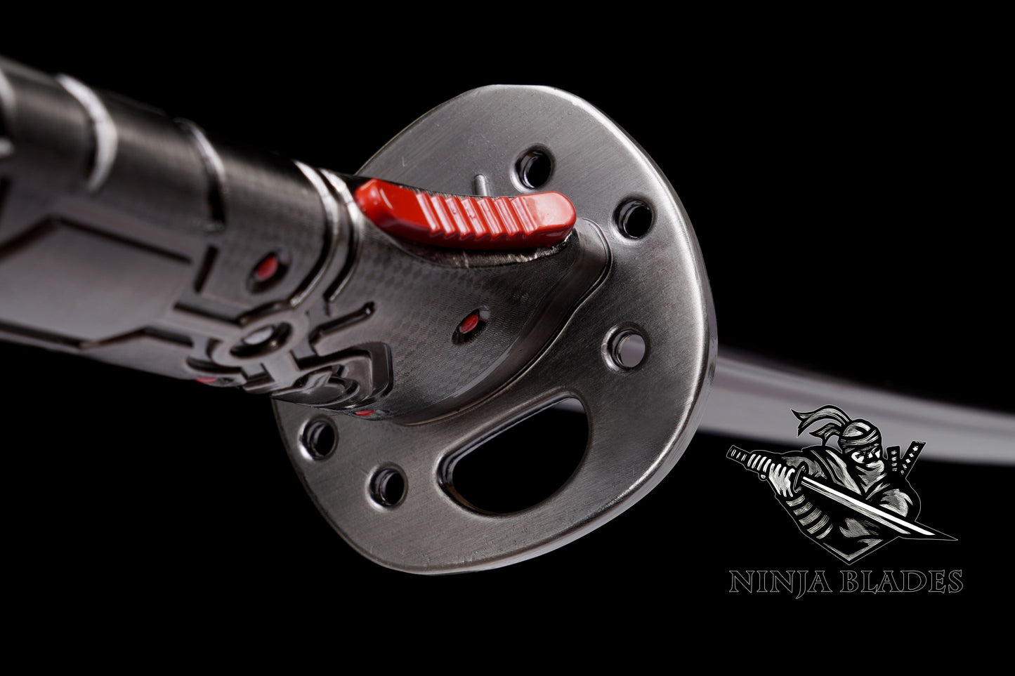 Red Damascus Steel Sam's HF Blade Murasama For Collection