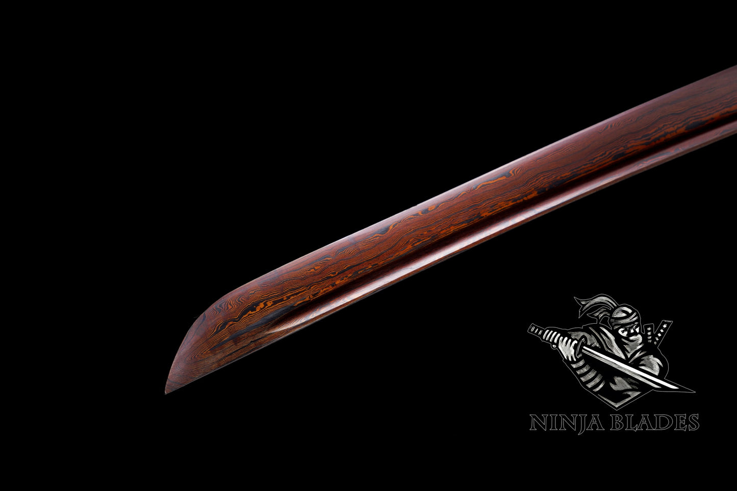 Red Damascus Steel Sam's HF Blade Murasama For Collection