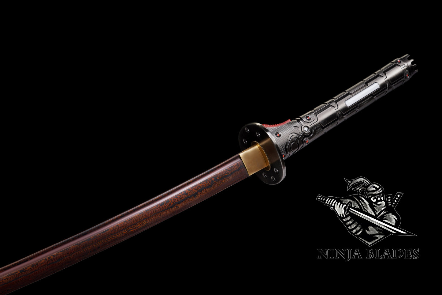 Red Damascus Steel Sam's HF Blade Murasama For Collection
