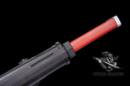 Red Damascus Steel Sam's HF Blade Murasama For Collection