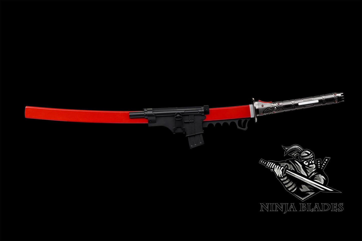 Red Damascus Steel Sam's HF Blade Murasama For Collection