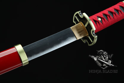 Sandai Kitetsu Katana - Roronoa Zoro's Red Demon Sword