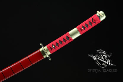 Sandai Kitetsu Katana - Roronoa Zoro's Red Demon Sword