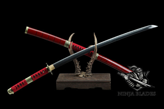 Sandai Kitetsu Katana - Roronoa Zoro's Red Demon Sword
