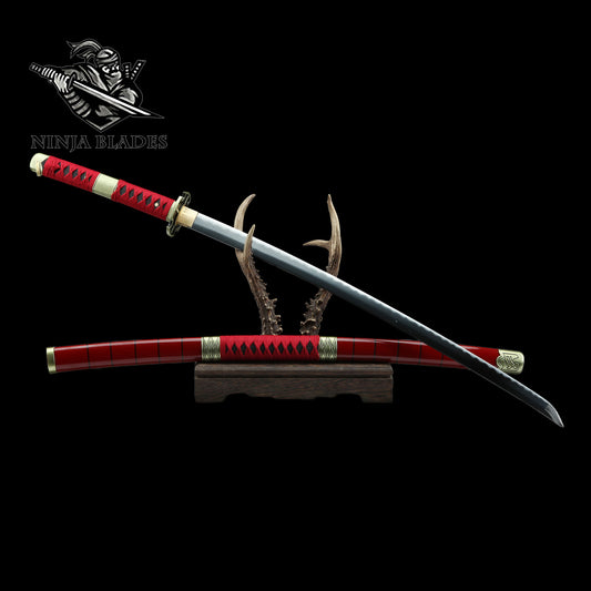 Sandai Kitetsu Katana - Roronoa Zoro's Red Demon Sword