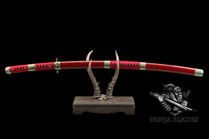 Sandai Kitetsu Katana - Roronoa Zoro's Red Demon Sword