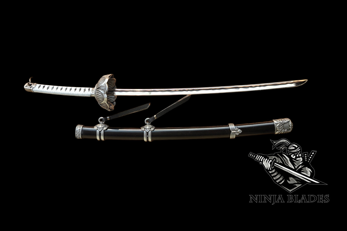 Sekiro Black Mortal Blade Kaimon Mini Replica - 26cm/10.2" Desktop Collectible (Bladeless)
