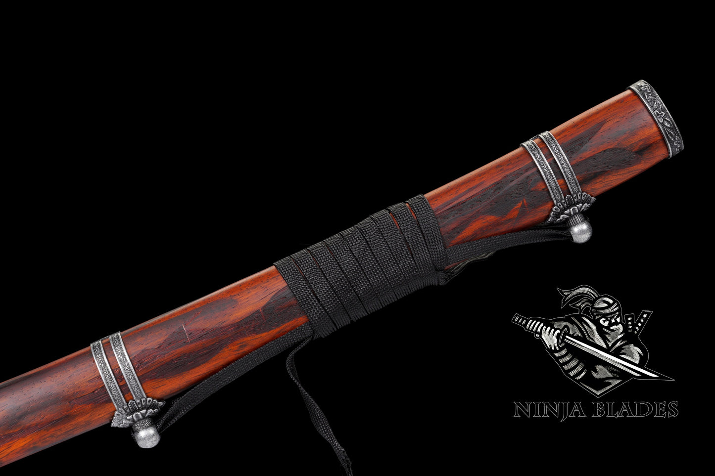 Blueing Carbon Steel Red Mortal Blade Gracious Gift of Tears Katana