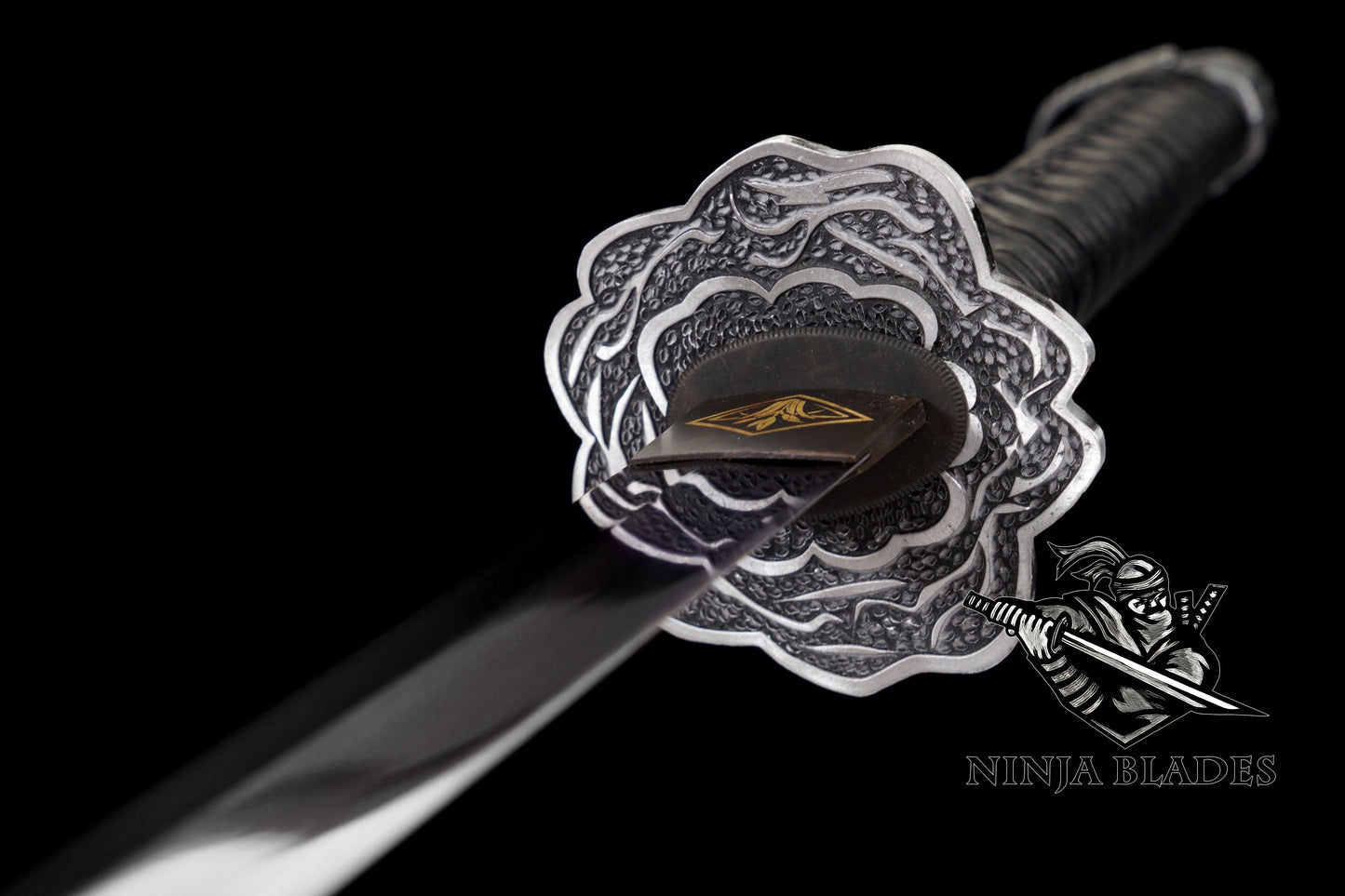 Blueing Carbon Steel Red Mortal Blade Gracious Gift of Tears Katana