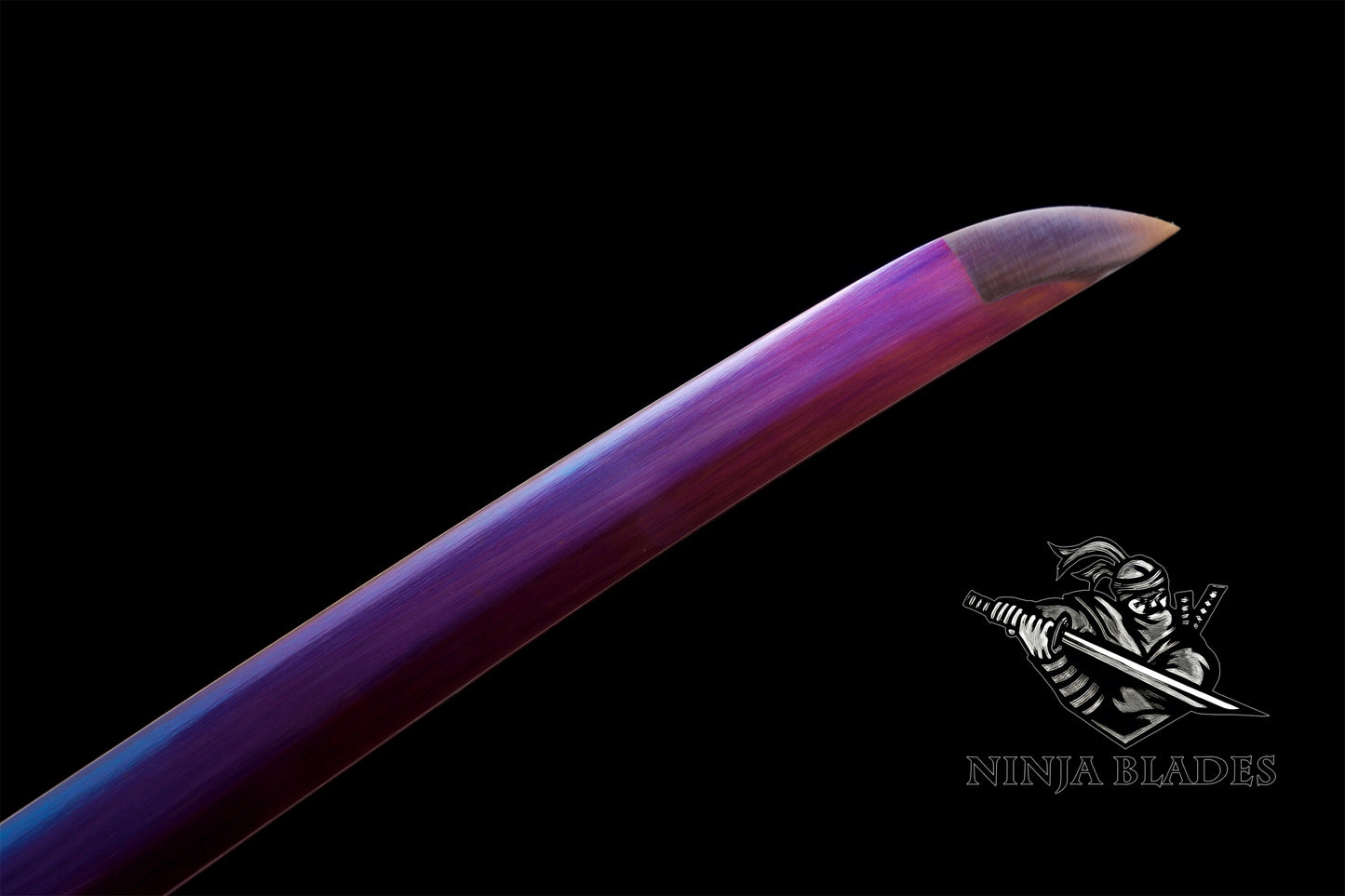 Blueing Carbon Steel Red Mortal Blade Gracious Gift of Tears Katana