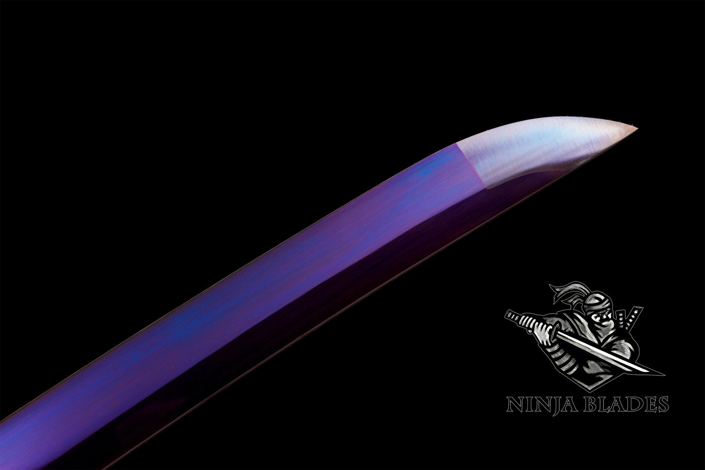 Blueing Carbon Steel Red Mortal Blade Gracious Gift of Tears Katana