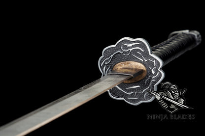 Manganese Steel Sekiro Katana Red Mortal Blade Gracious Gift of Tears
