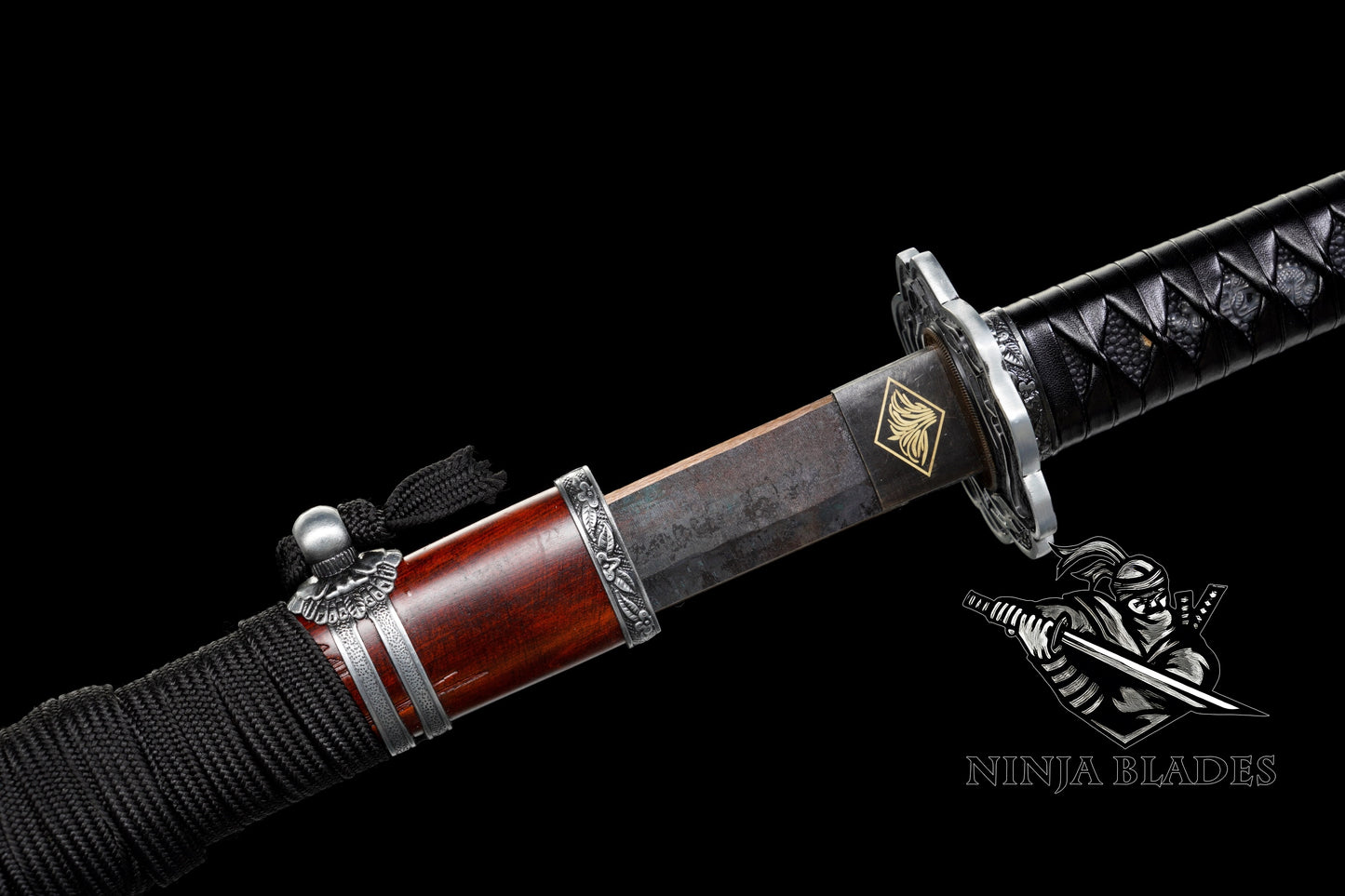Manganese Steel Sekiro Katana Red Mortal Blade Gracious Gift of Tears