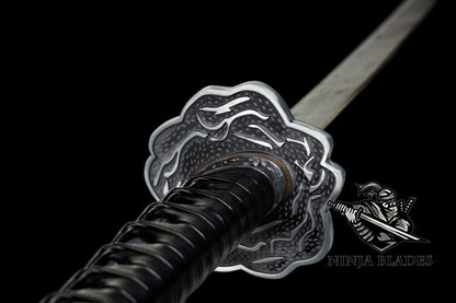 Manganese Steel Sekiro Katana Red Mortal Blade Gracious Gift of Tears