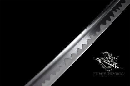 Skyrim Blade Katana Manganese Steel Akaviri Warrior Samurai Sword For Collection