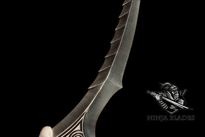 Skyrim Blade of Woe Game Dagger Metal Replica - Blunt Blade Prop