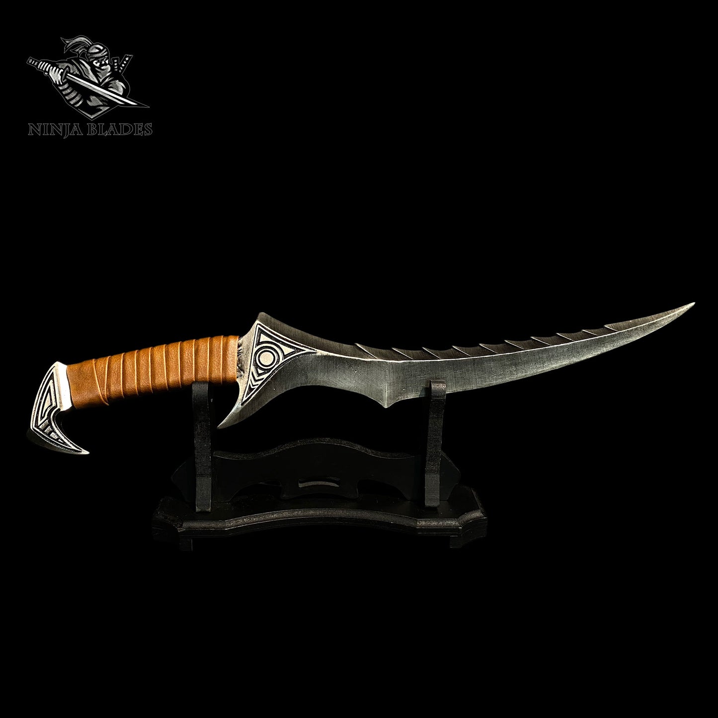 Skyrim Blade of Woe Game Dagger Metal Replica - Blunt Blade Prop