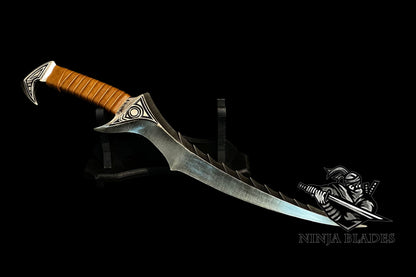 Skyrim Blade of Woe Game Dagger Metal Replica - Blunt Blade Prop