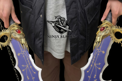 GOW Norse Steel Blades of Chaos Steel Replica